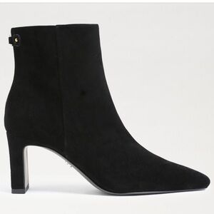 Sam Edelman Saige Black Suede Ankle Bootie 8